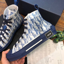 Load image into Gallery viewer, Dior B23 High Top Blue Oblique
