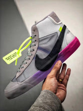 Load image into Gallery viewer, Nike Blazer Mid Off-White Wolf Grey Serena &quot;Queen&quot;
