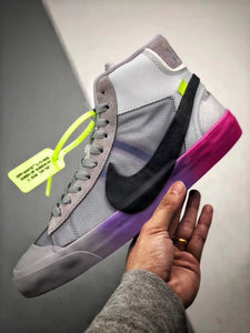 Nike Blazer Mid Off-White Wolf Grey Serena "Queen"