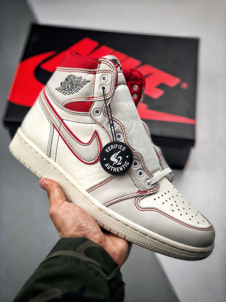 Air Jordan 1 Retro High Phantom Gym Red