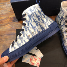 Load image into Gallery viewer, Dior B23 High Top Blue Oblique
