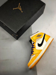 Air Jordan 1 Mid SE Lakers